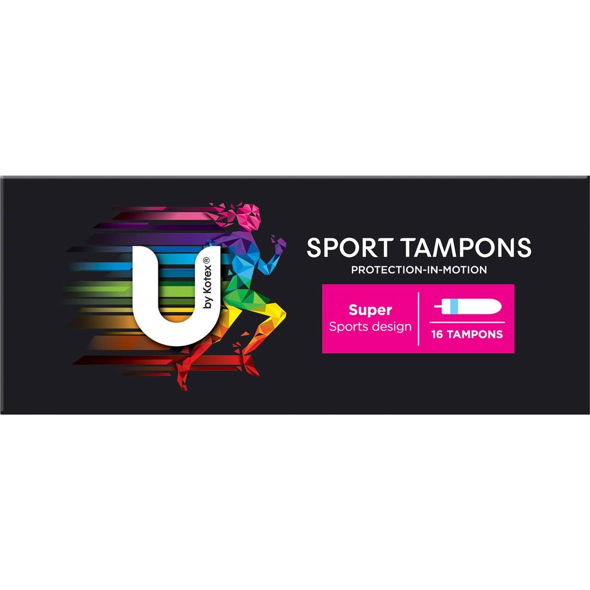 U By Kotex Sport Tampons Super Super 16 Pack Woolworths