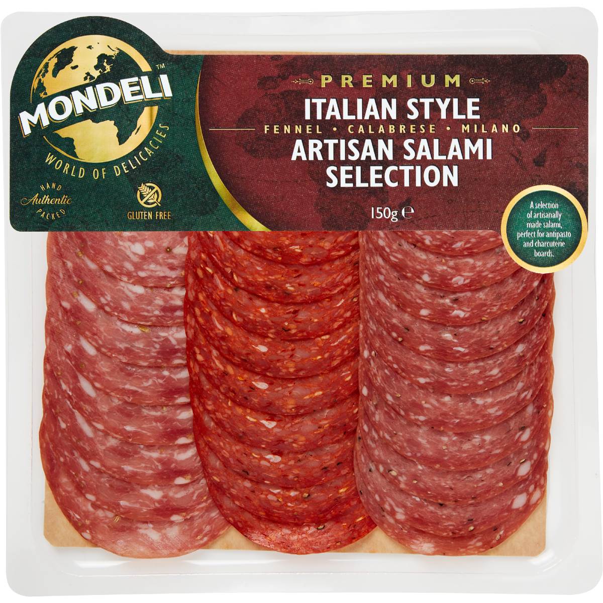 MonDeli Italian Style Artisan Salami Selection 150g