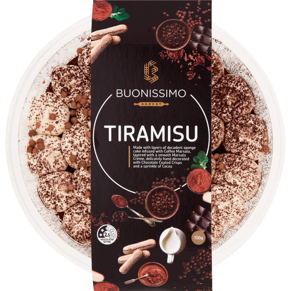 Buonissimo Tiramisu Bowl 700g