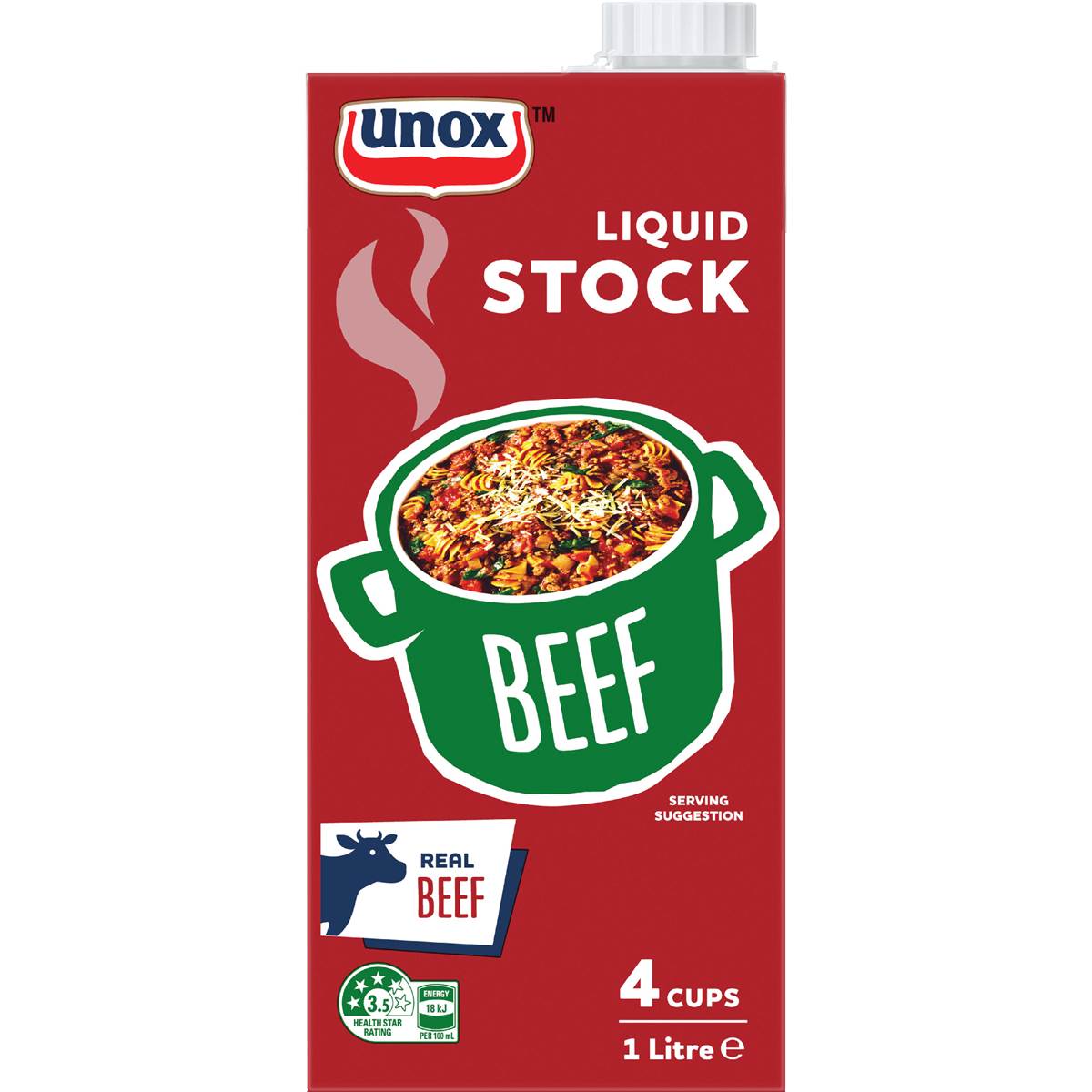 Unox Real Beef Liquid Stock 1L