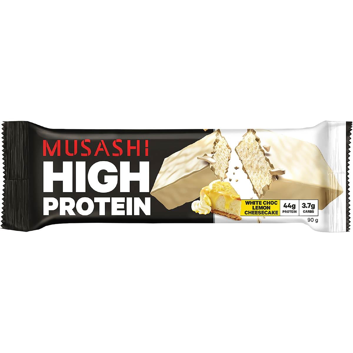Musashi High Protein Bar Lemon Cheesecake