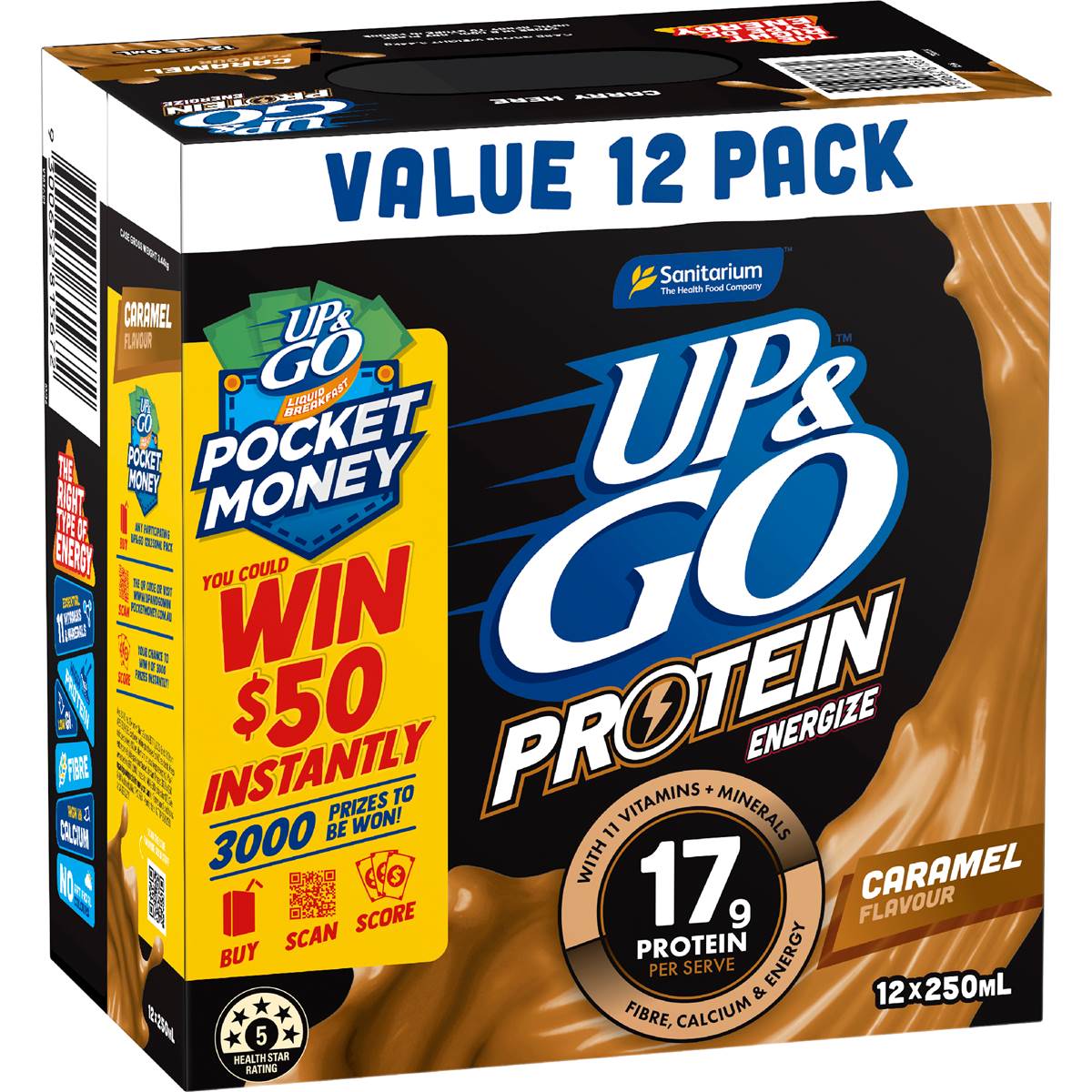 Up & Go Up&Go Protein Energize Liquid Breakfast