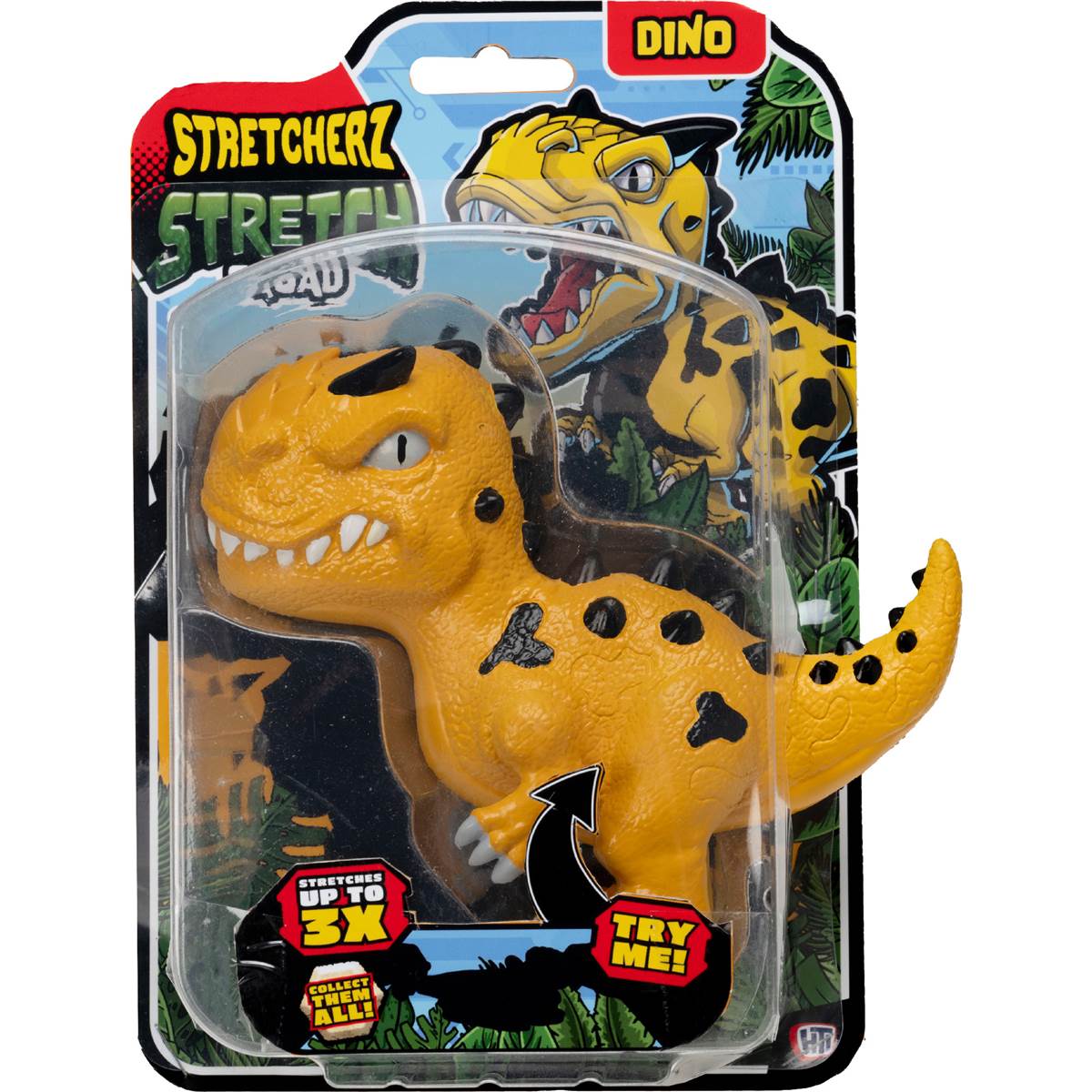 Figurine Stretcherz Green Croc – S’étire Jusqu’à 3 Fois Sa Taille – 15 Cm – Collection Stretch Squad