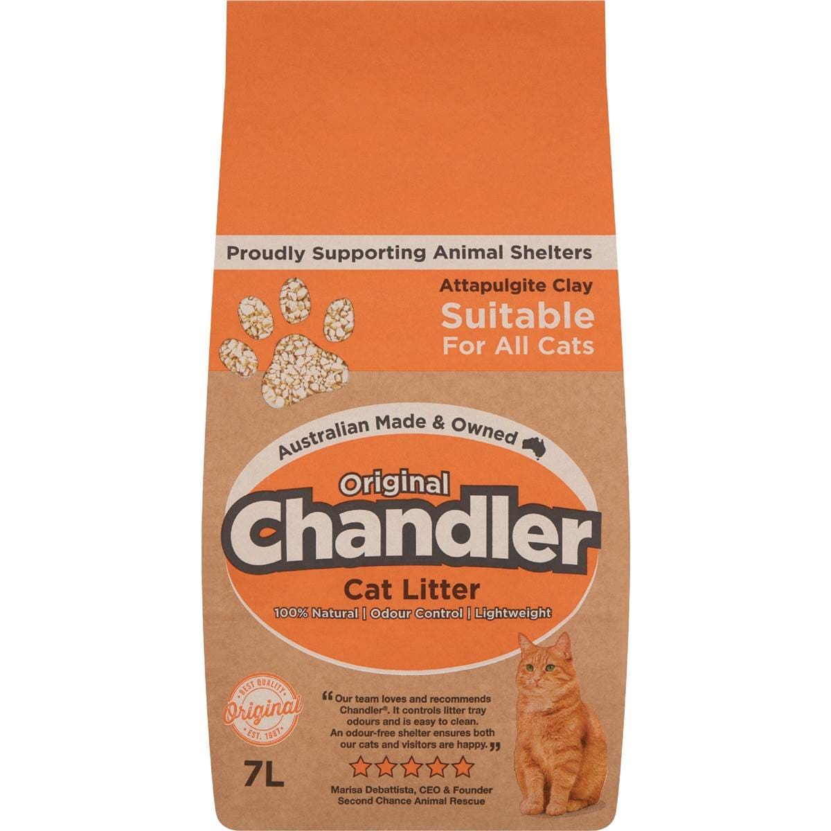 Chandler Cat Litter Original 7l Woolworths