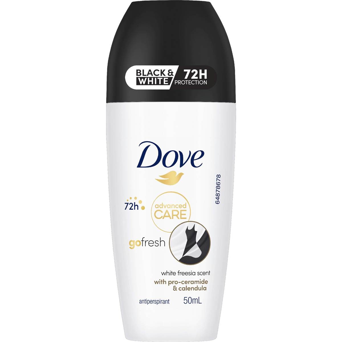 Dove Women Advanced 72hr Deodorant Roll On Invisible Dry 50mL