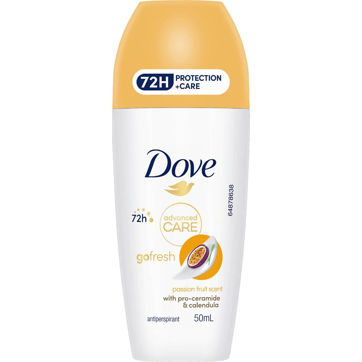 Dove Women Advanced 72hr Deodorant Roll On Passionfruit 50mL