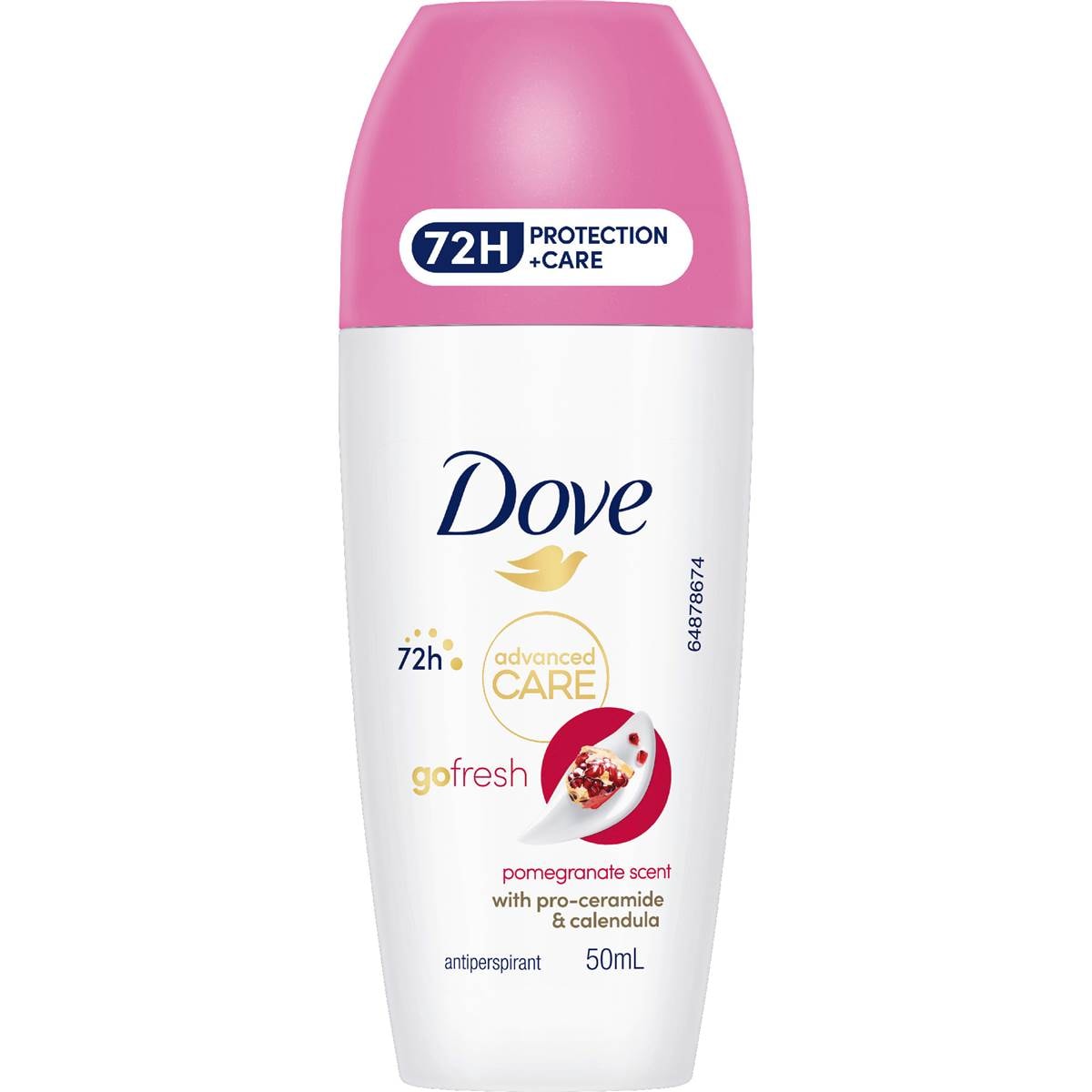 Dove Women Advanced 72hr Deodorant Roll On Pomegranate 50mL