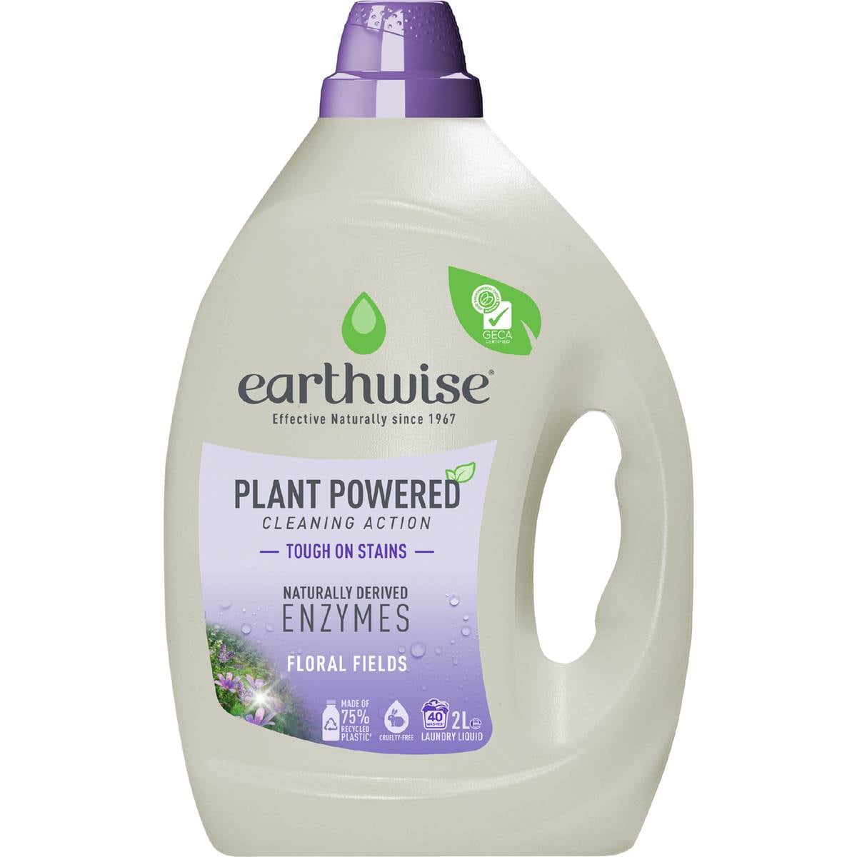 Earthwise Laundry Liquid Floral Fields 2L