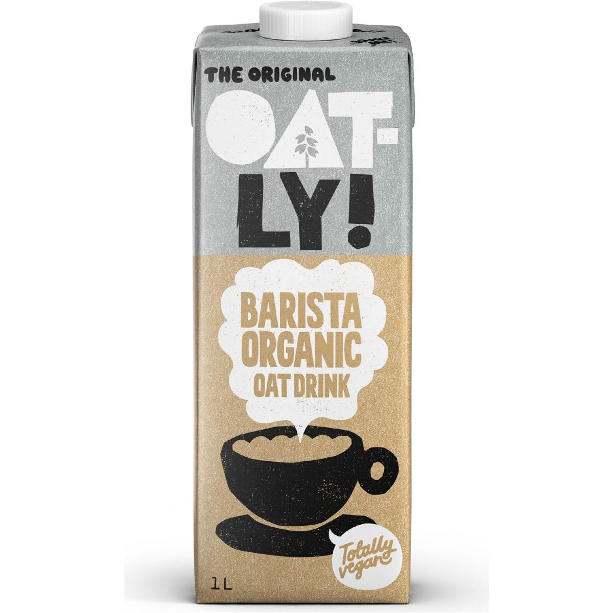 Oatly! Barista Organic Oat Long Life Milk UHT 1L