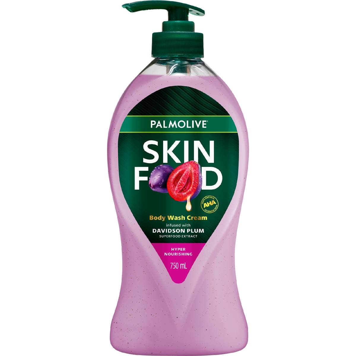 Palmolive Body Wash Cream Skin Food Davidson Plum 750mL