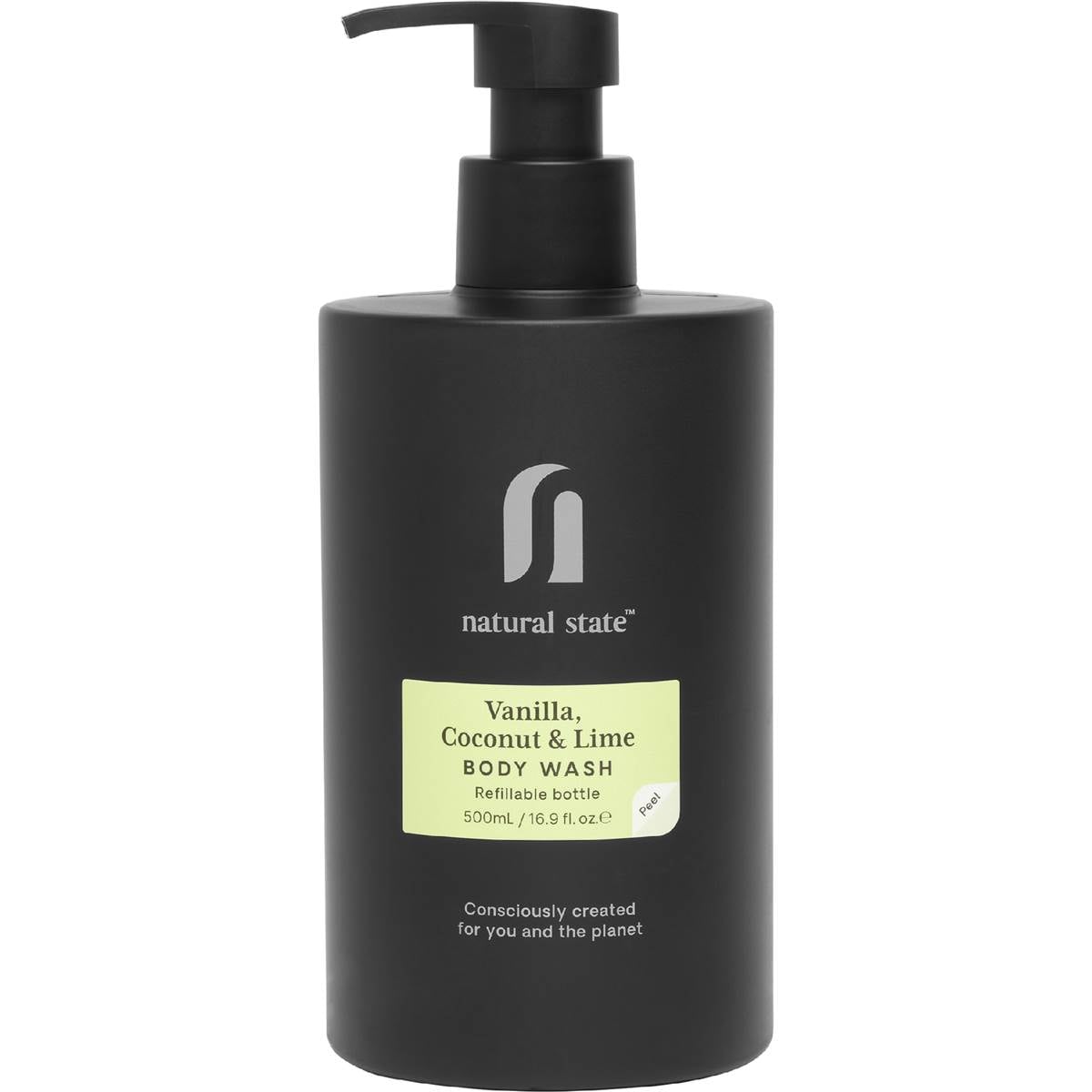 Natural State Body Wash Vanilla Coconut & Lime 500mL