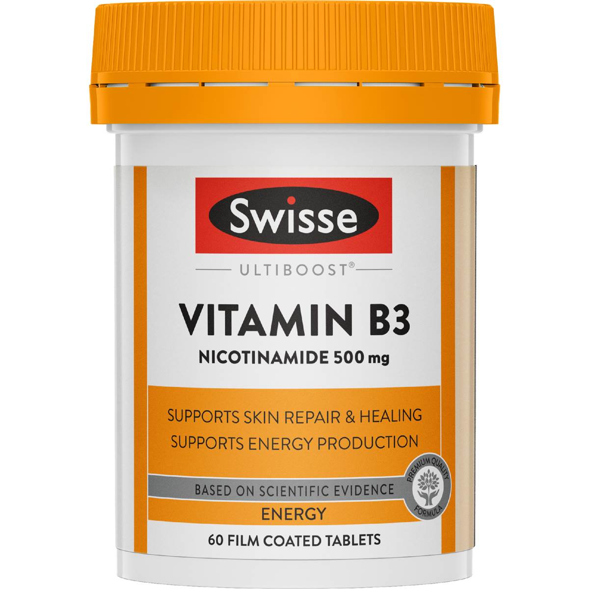 Swisse Ultiboost Vitamin B3 Nicotinamide Tablets 60 pack