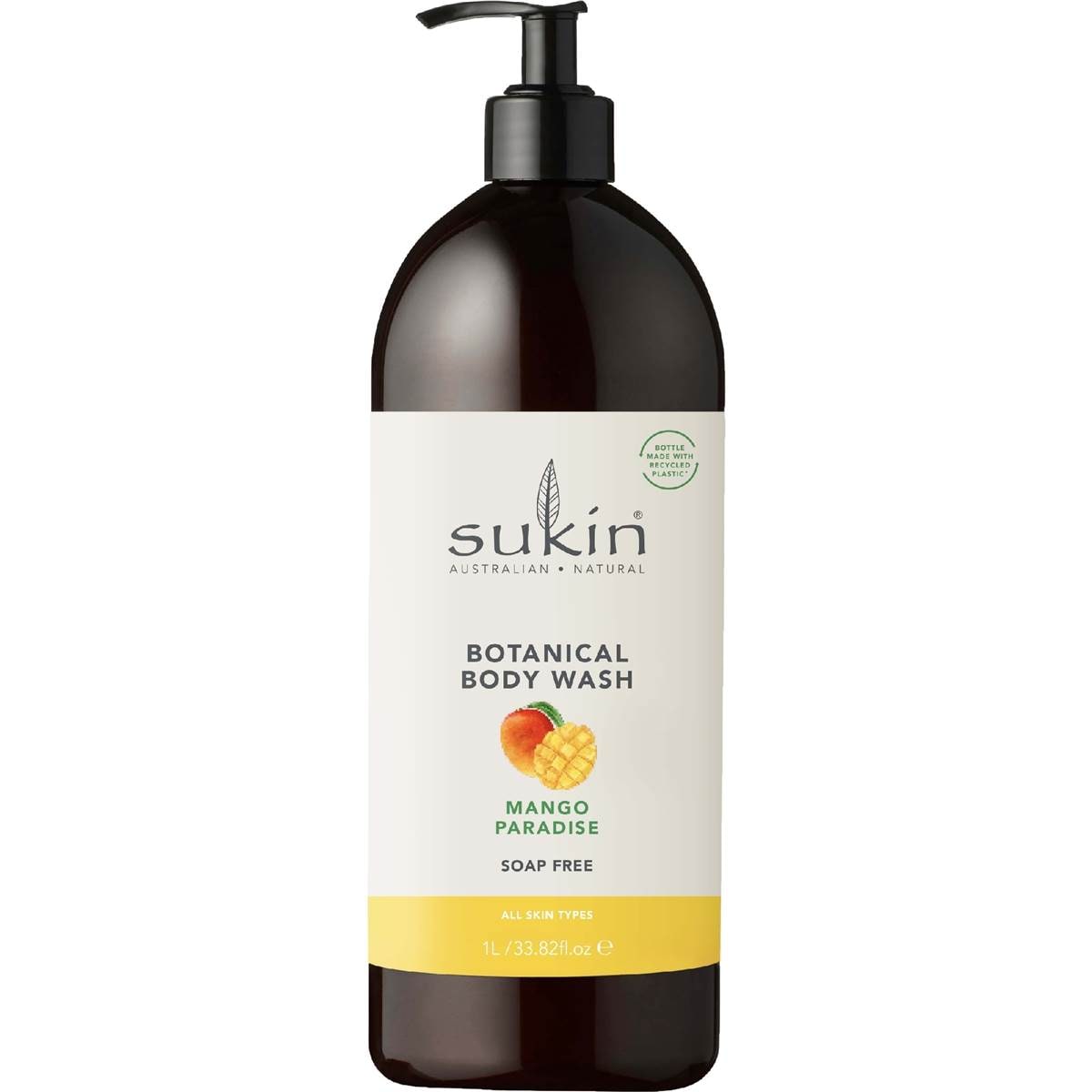 Sukin Botanical Body Wash Mango Paradise 1L