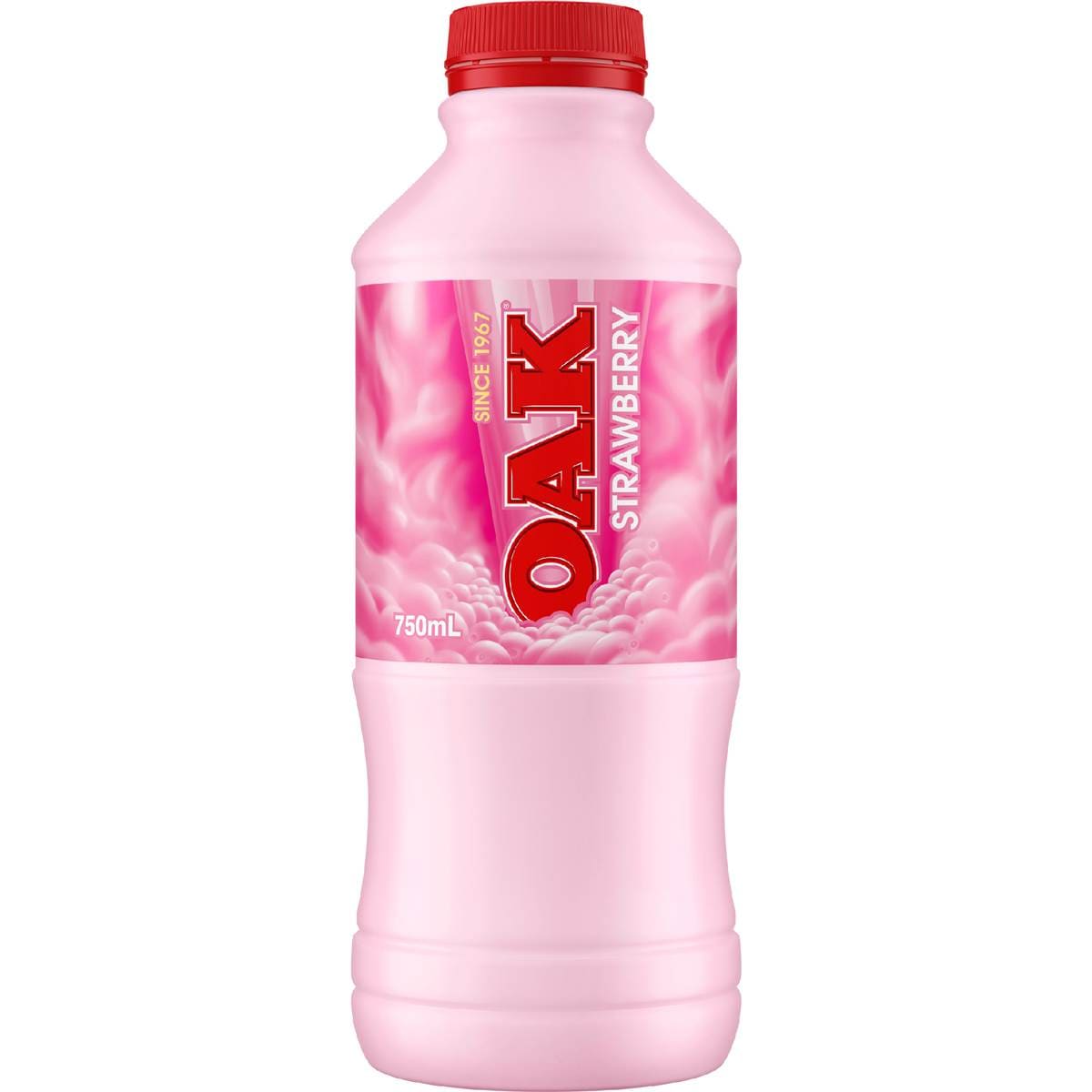 Oak Strawberry Flavoured Milk 750mL