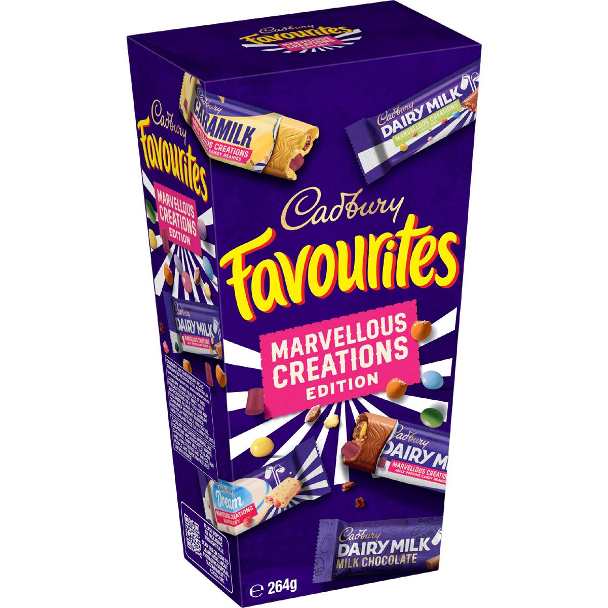 Cadbury Favourites Marvellous Creations Chocolate Box 264g