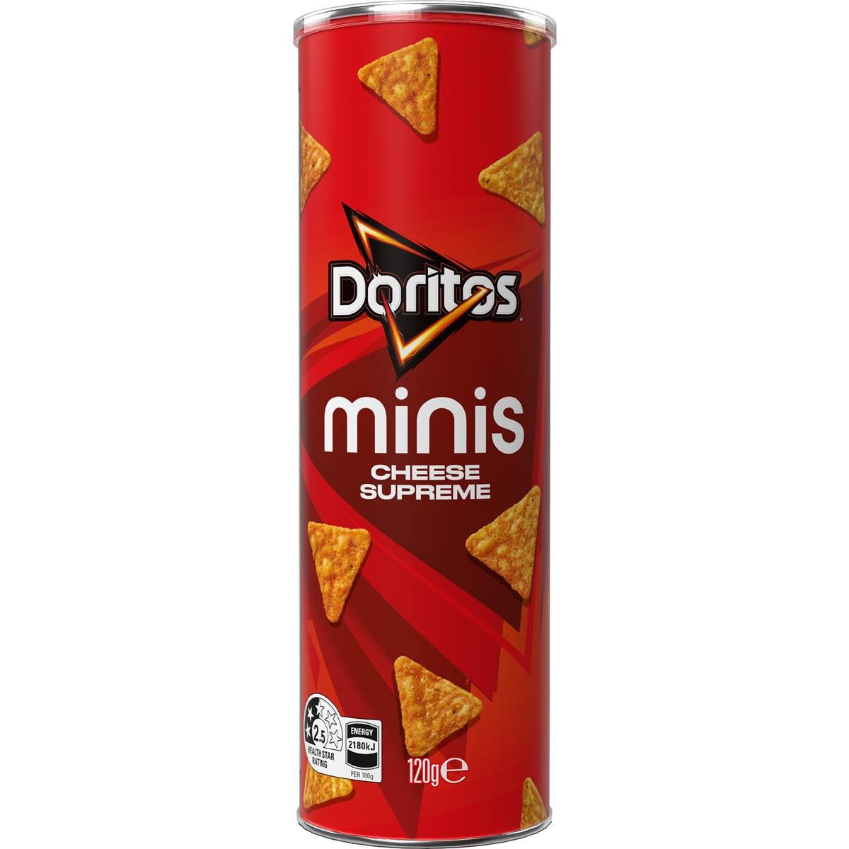 Doritos Minis Cheese Supreme Flavoured Corn Chips 120g