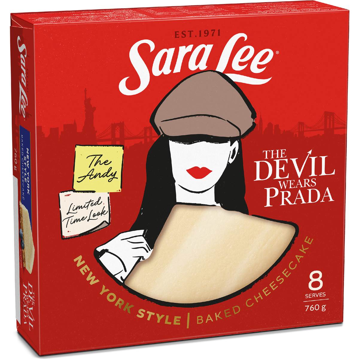 Sara Lee New York Baked Cheesecake 760g