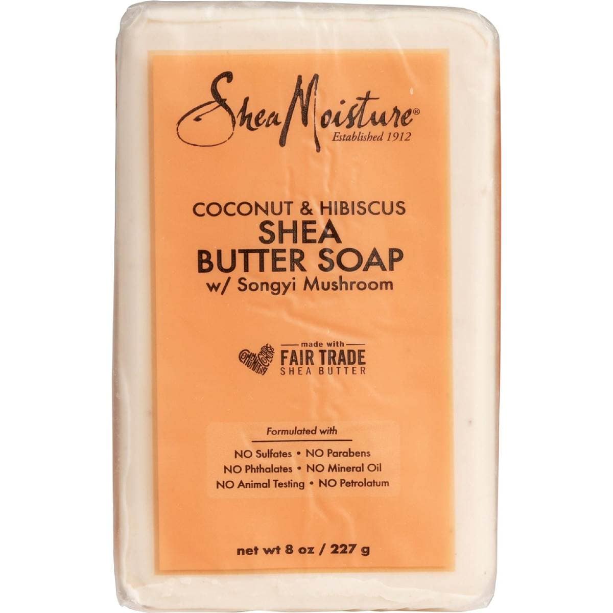 Shea Moisture Coconut & Hibiscus Butter Soap 227g