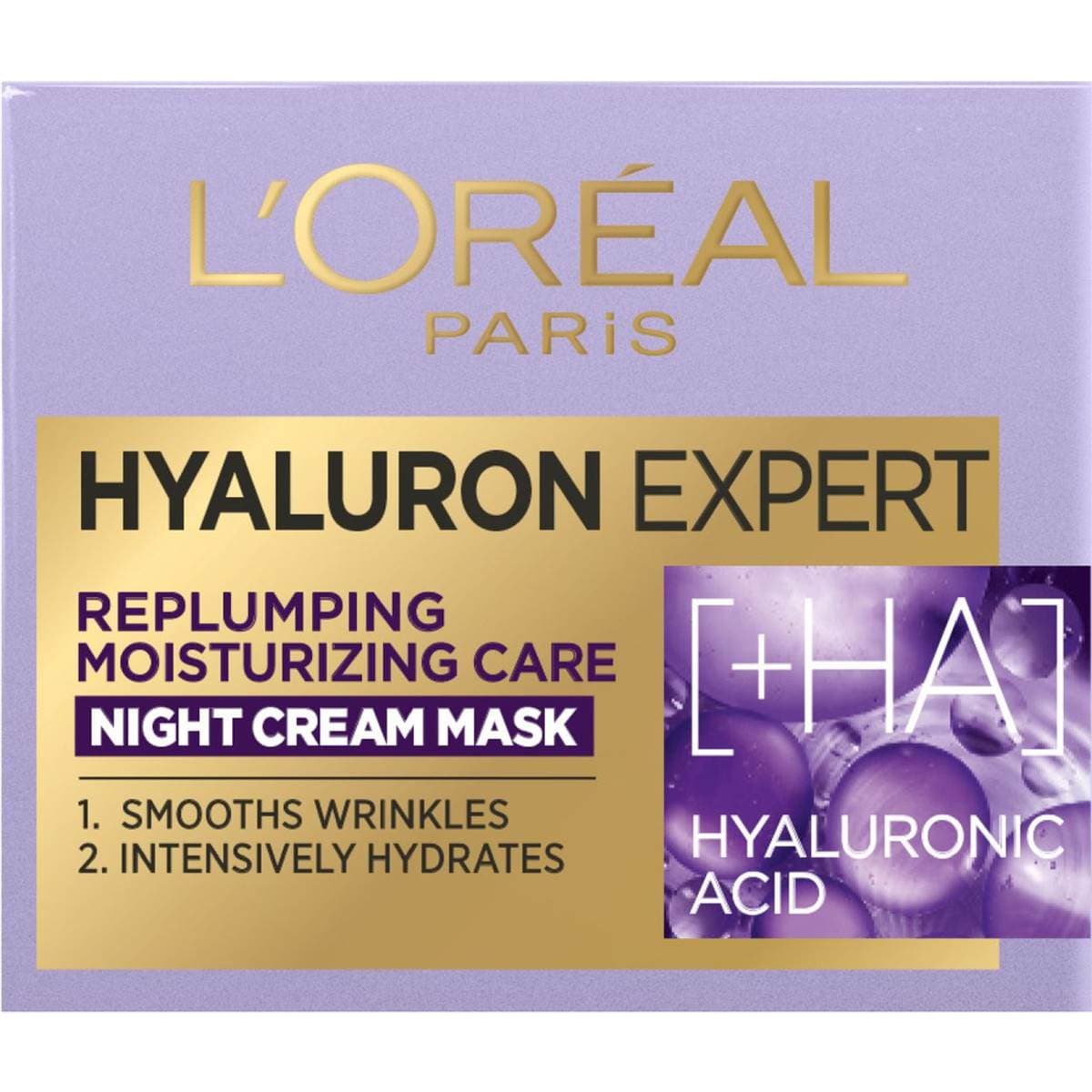 L'Oreal Paris Hyaluron Expert Night Cream Mask 50mL