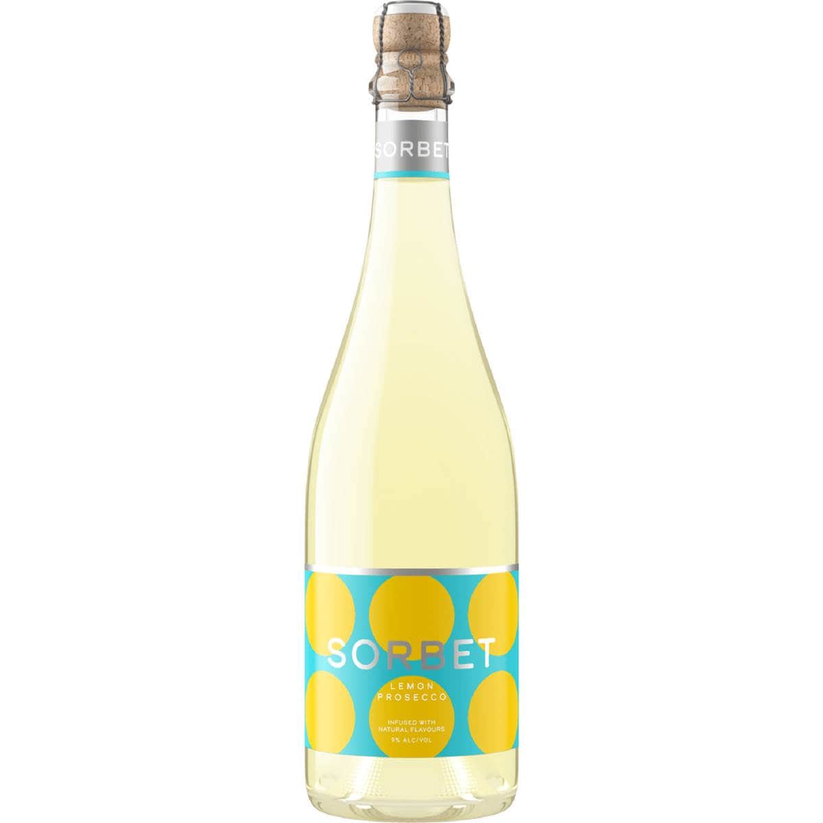 Sorbet Lemon Prosecco Bottles 750mL