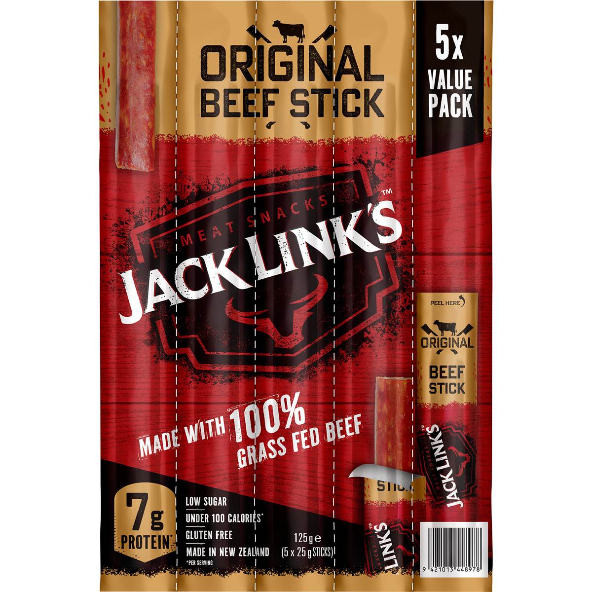 Jack Link's Original Beef Sticks 125g