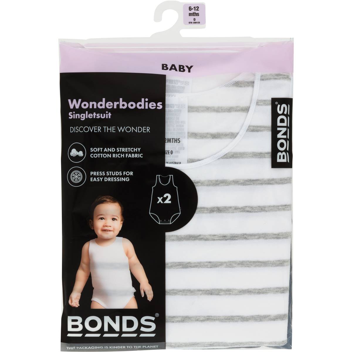 Bonds Wonderbodies Size 000 To 2
