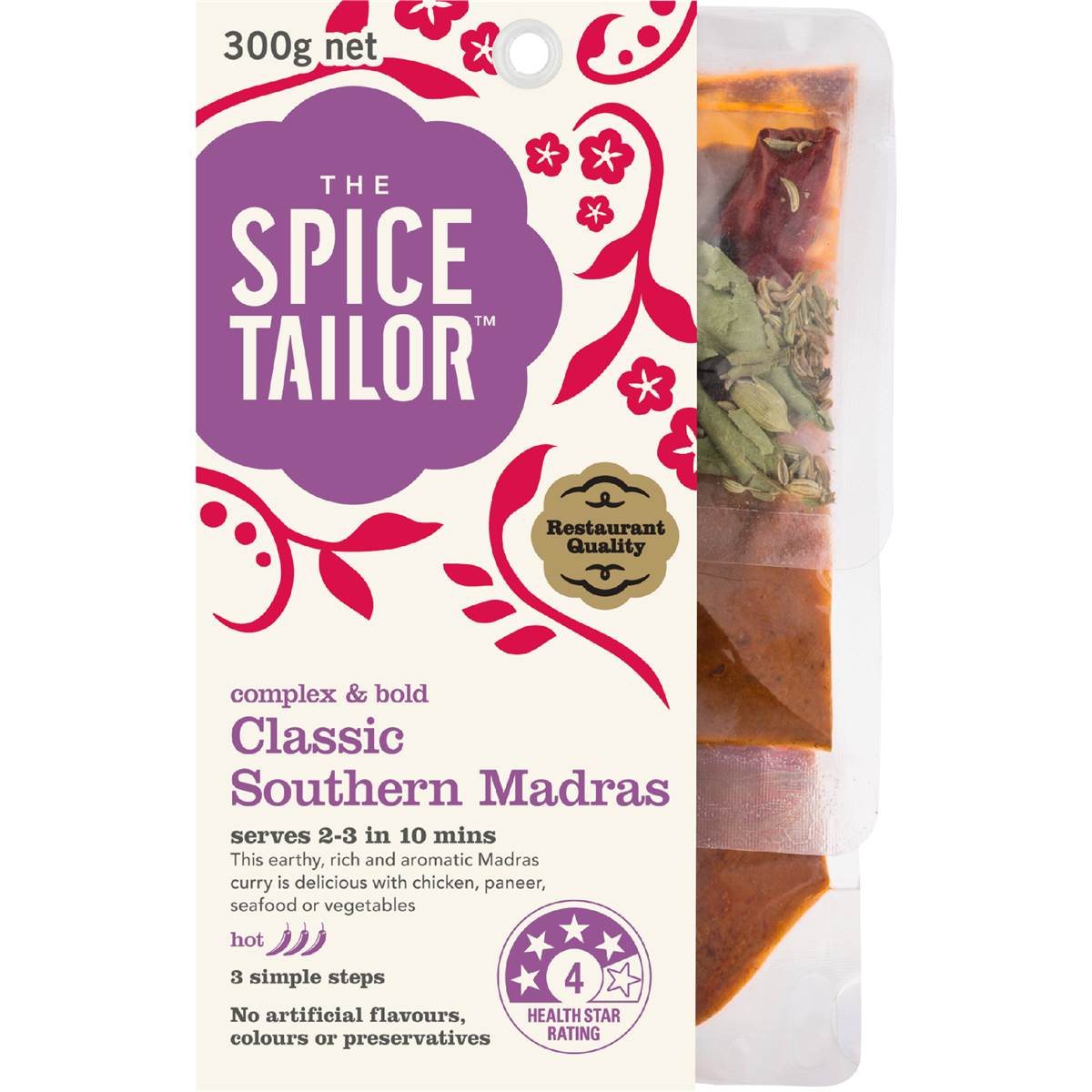 The Spice Tailor Classic Southern Madras 300g