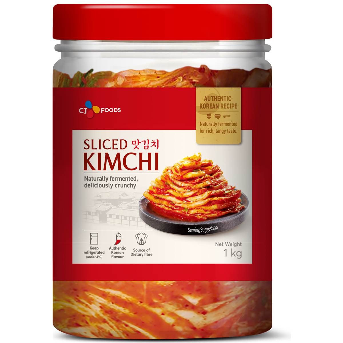 CJ Foods Sliced Kimchi Original 1kg