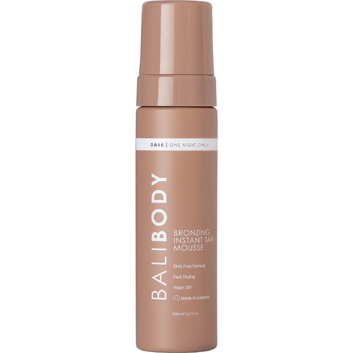 Bali Body Instant Self Tanning Mousse Dark 200mL