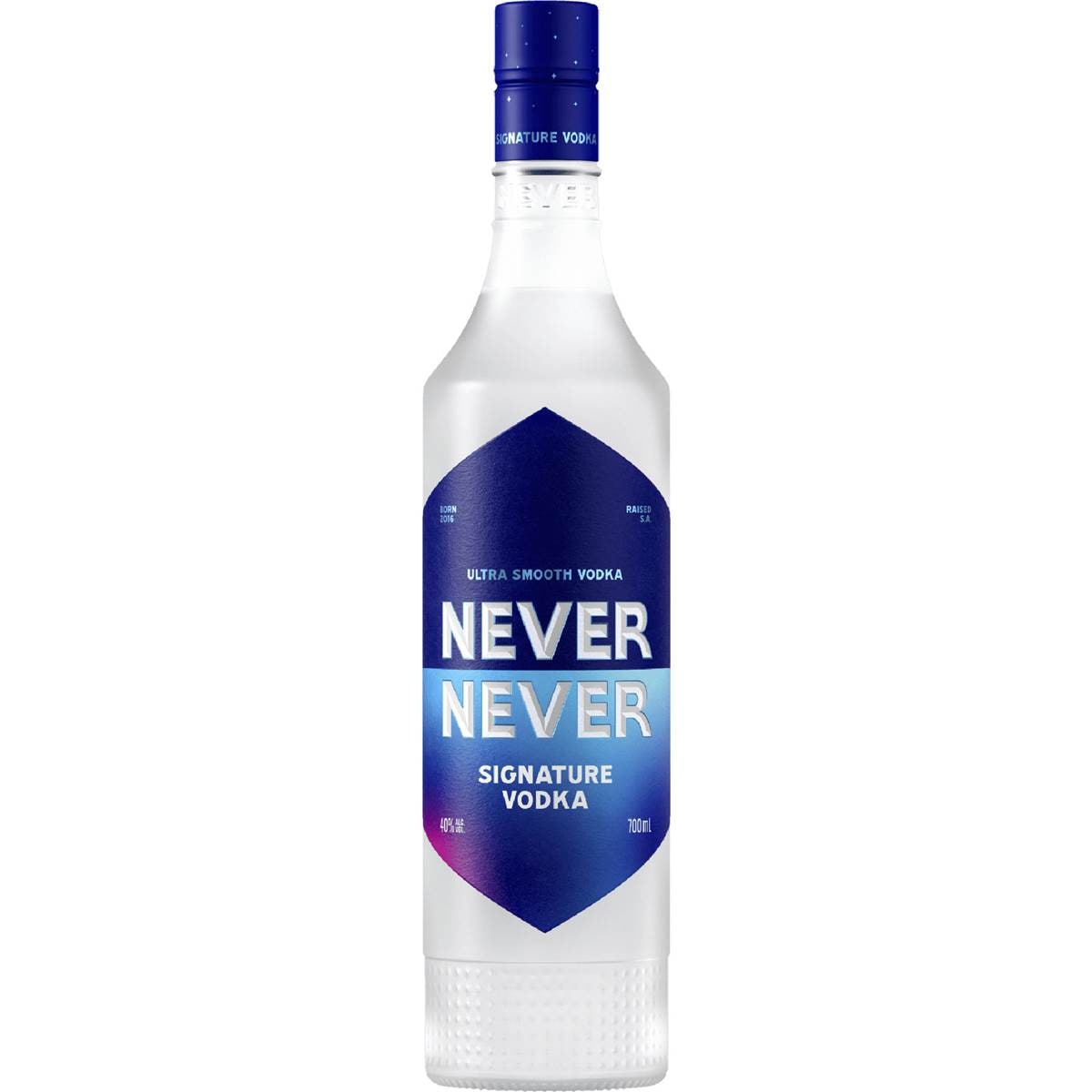 Never Never Premium Vodka Bottle 700mL