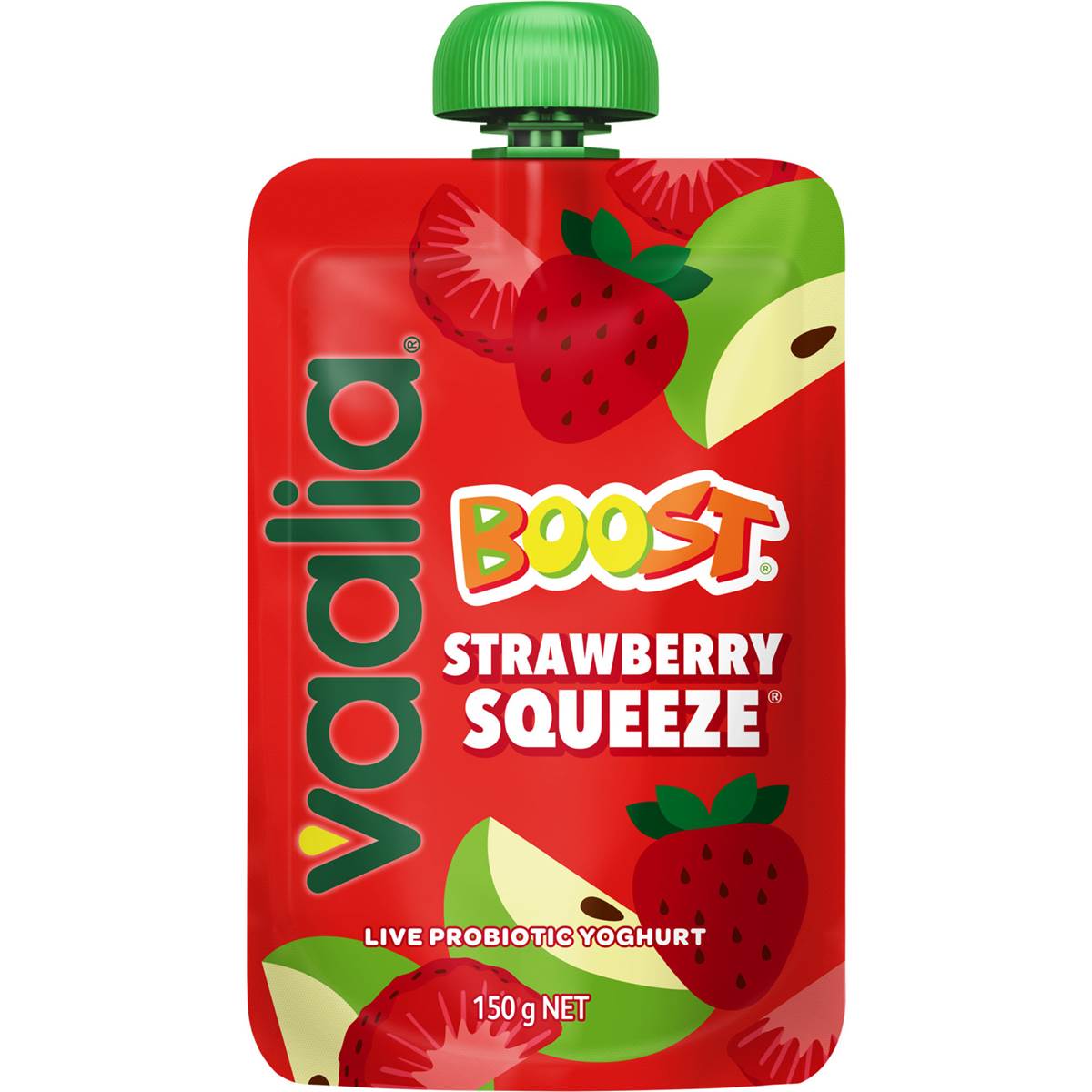 Vaalia Boost Probiotic Yoghurt Pouch Squeeze