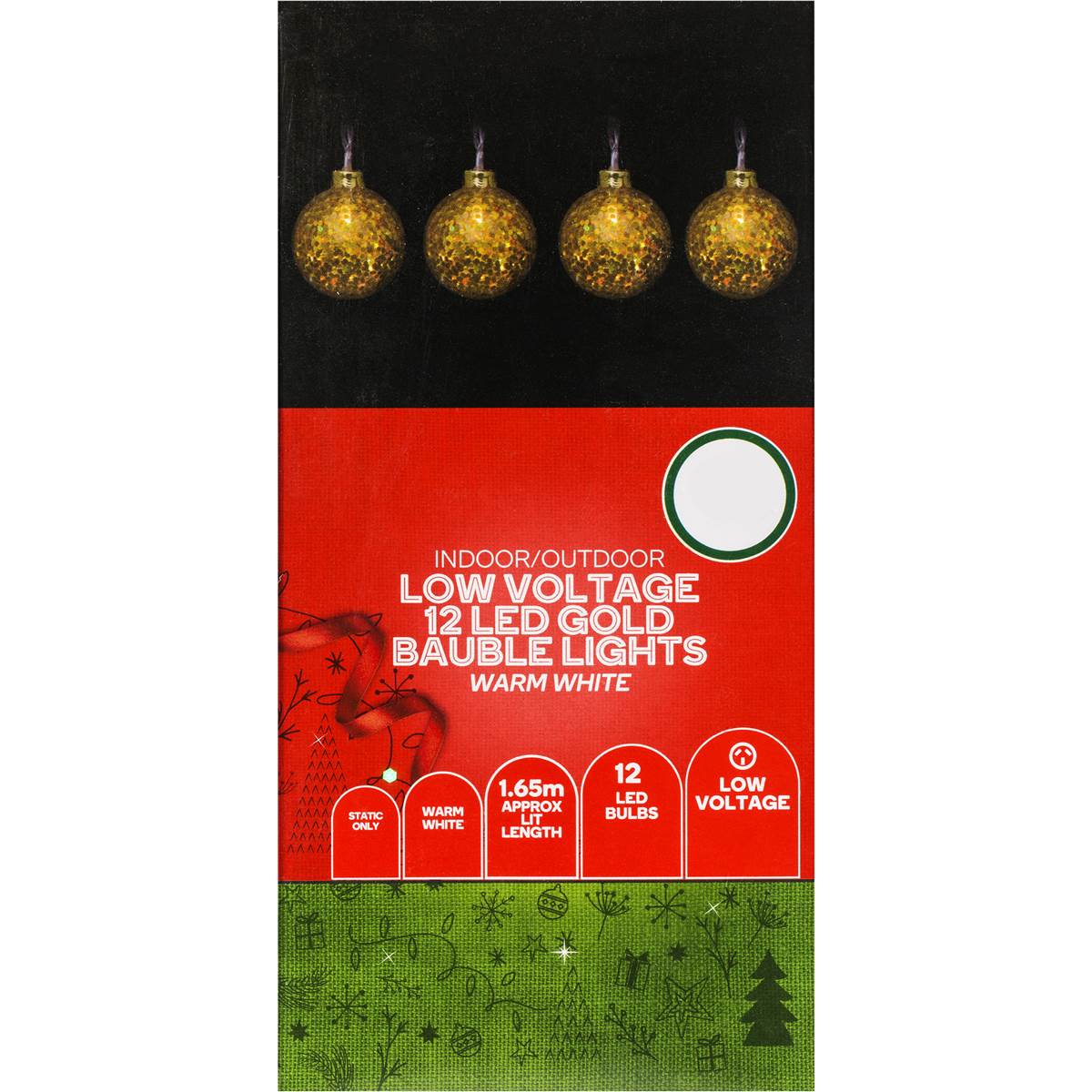 christmas lights indoor outdoor 12 led bauble lights each christmas lights indoor outdoor 12 led bauble lights each