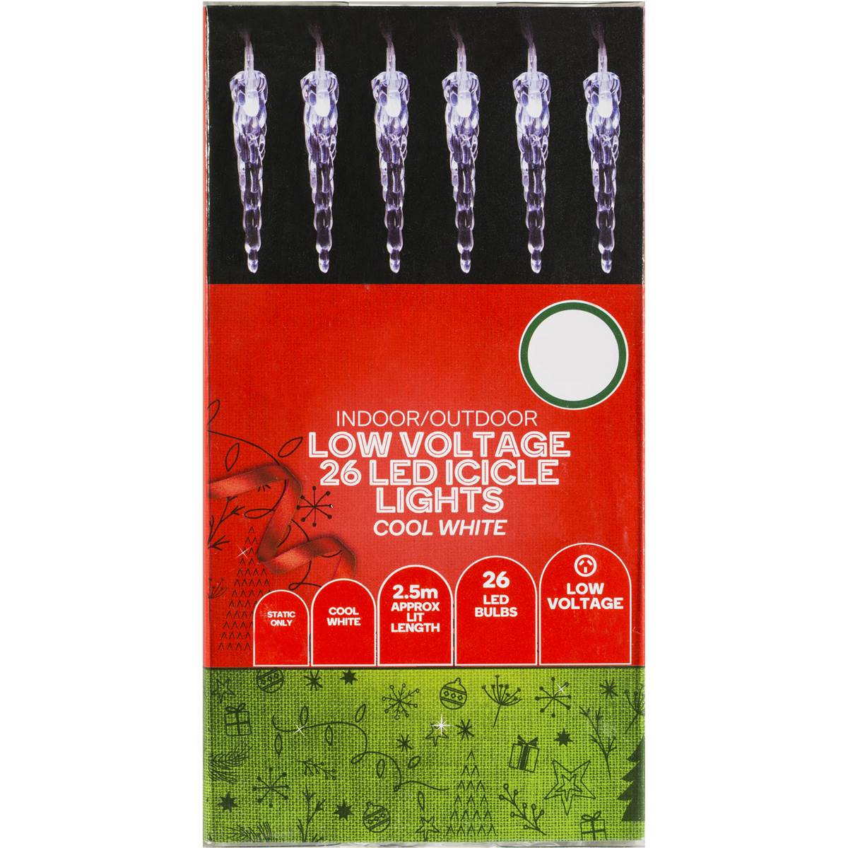 woolworths christmas lights indoor outdoor 26 led icicle woolworths christmas lights indoor outdoor 26 led icicle