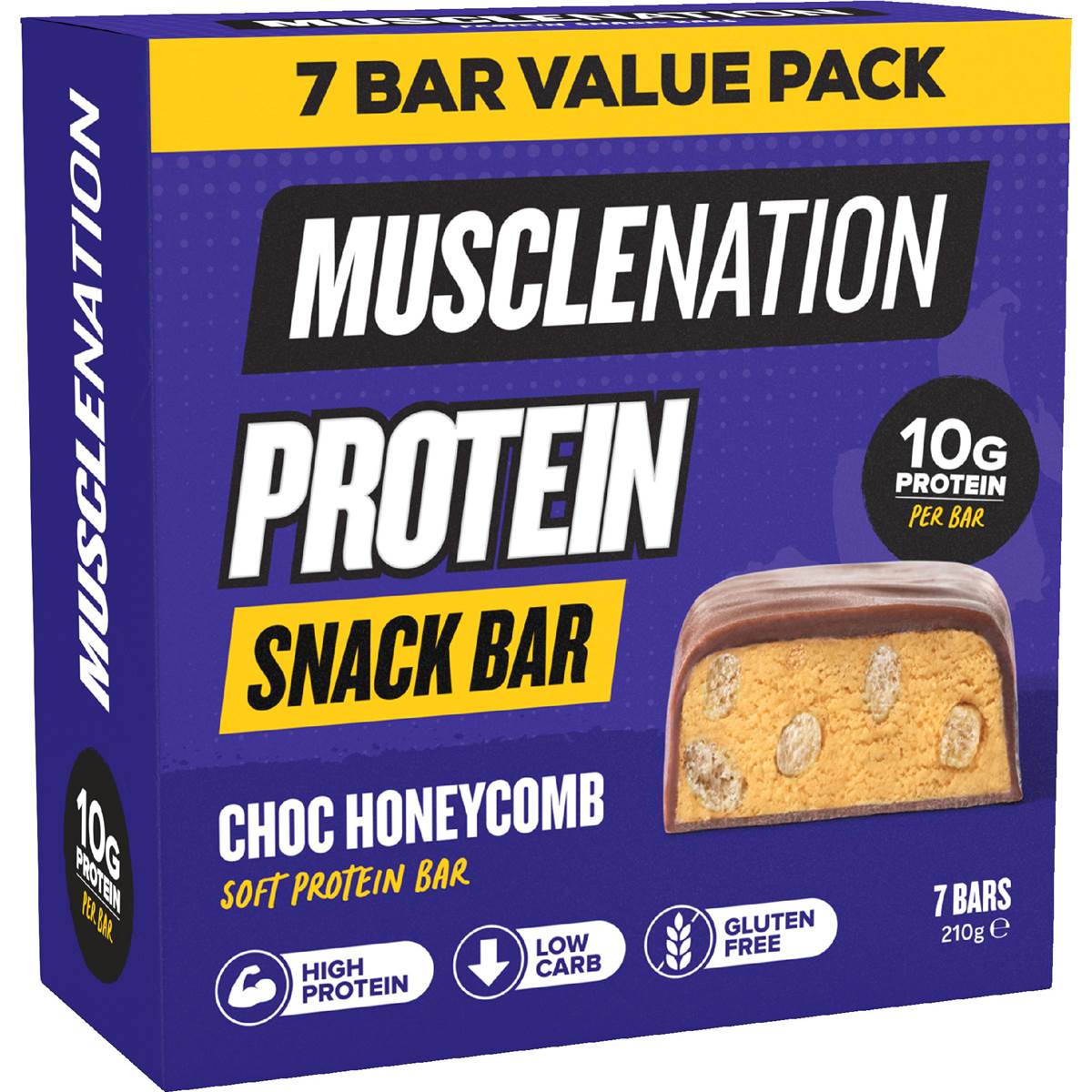 Muscle Nation Protein Snack Bar Choc