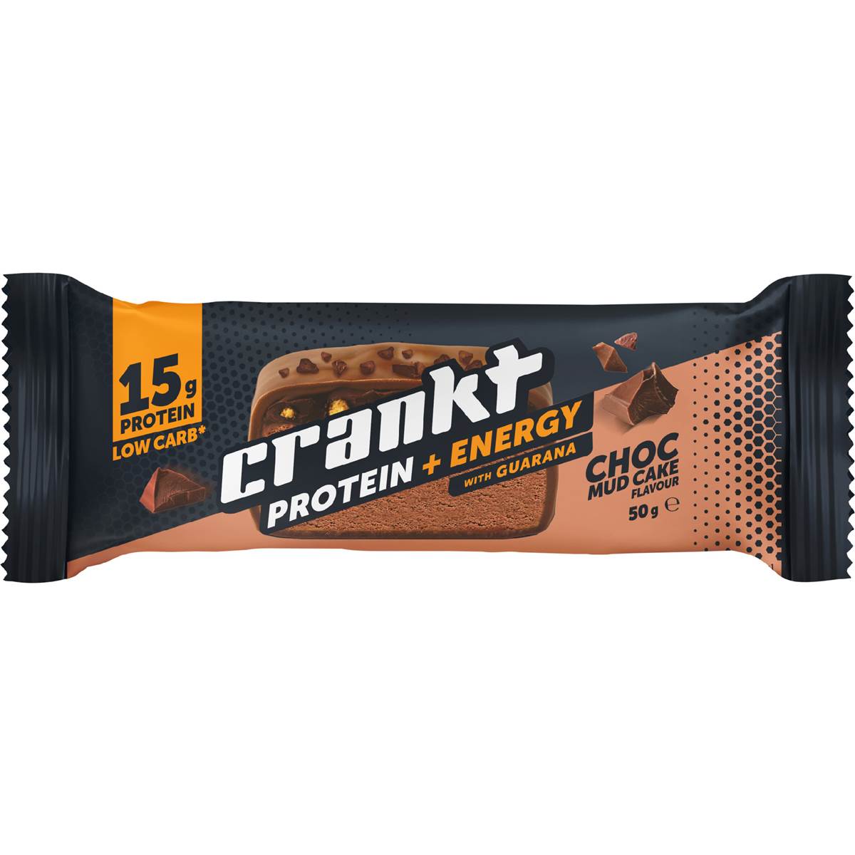Crankt Protein & Energy Bar Choc Mud Cake Flavour