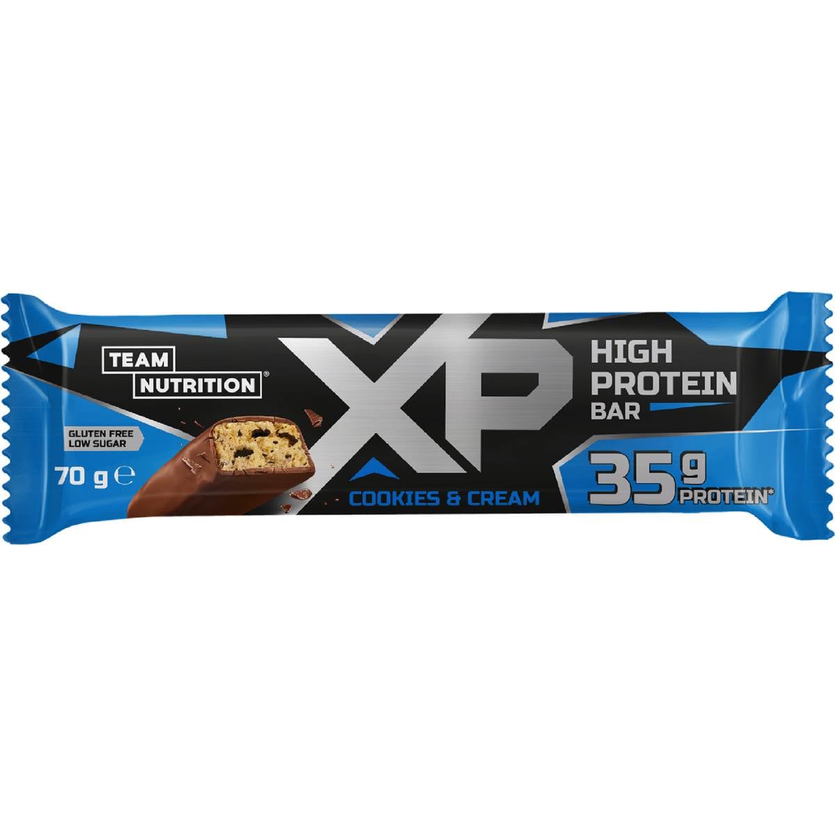 Team Nutrition XP High Protein Bar Cookies & Cream
