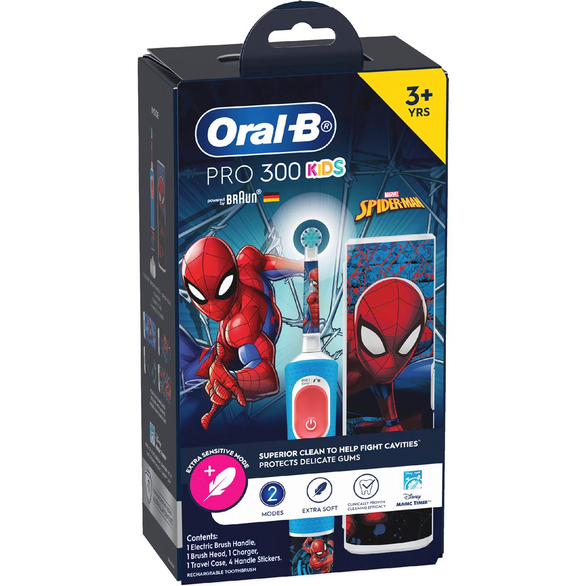 Oral B Pro 300 Kids Electric Toothbrush Each Woolworths