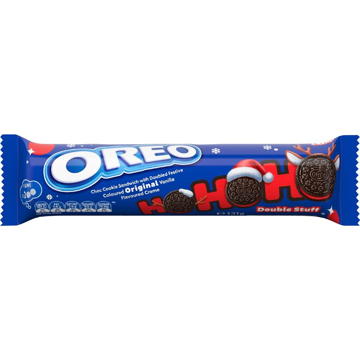 Oreo Christmas Double Stuff Original Cookie Sandwich 131g