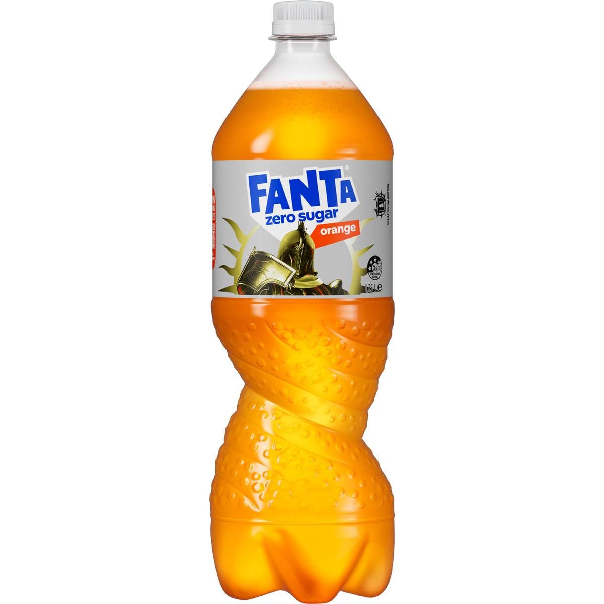 Fanta Orange Zero Sugar Soft Drink 1.25L
