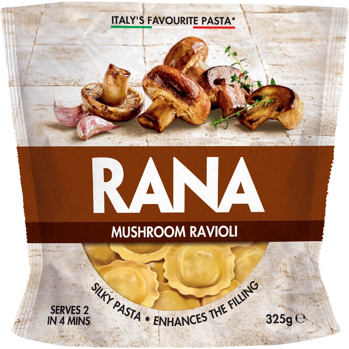 Rana Fresh Mushroom Ravioli Mushroom 325g