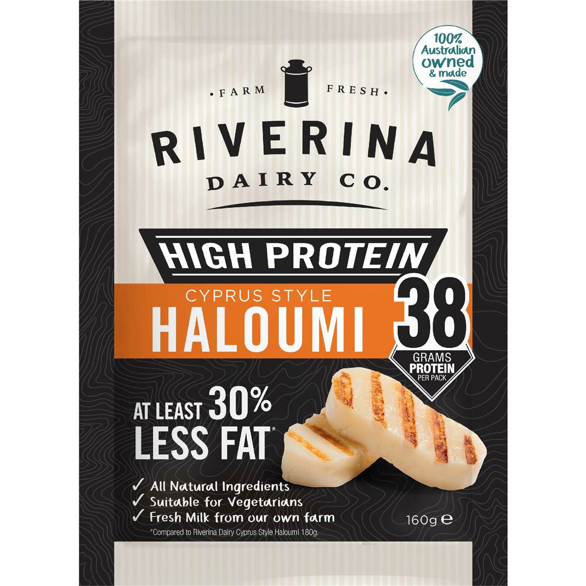 Riverina High Protein Haloumi 160g