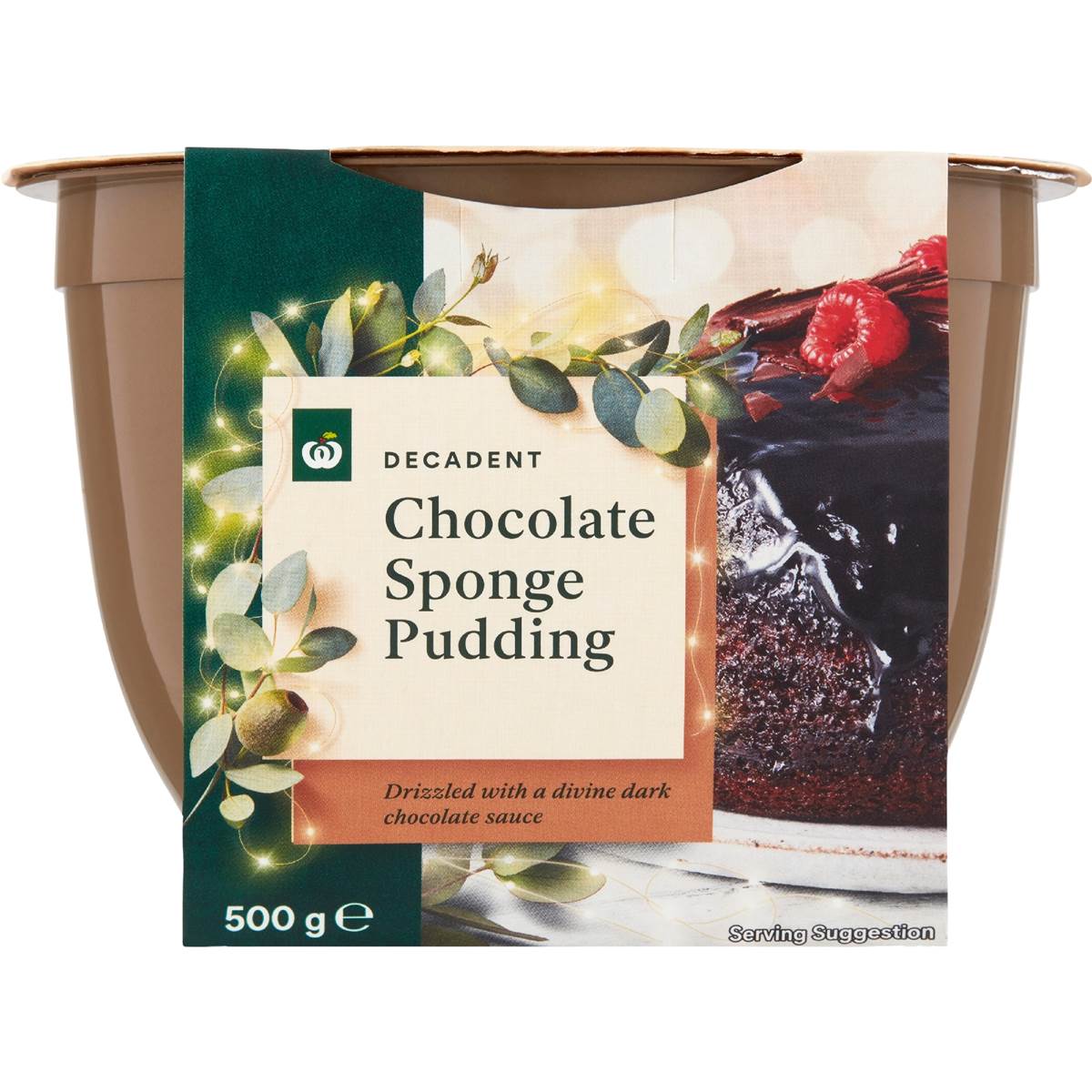 Woolworths Chocolate Sponge Pudding 500g Woolworths