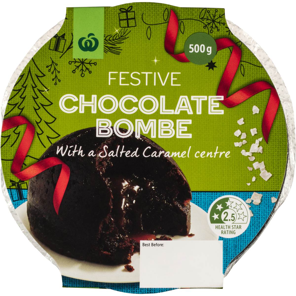 Woolworths Chocolate And Caramel Bombe 500g Woolworths