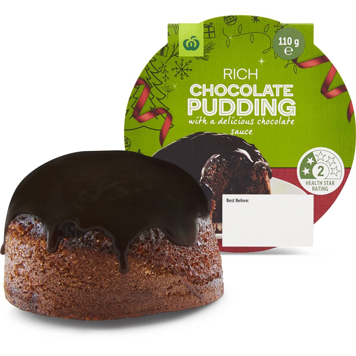 Woolworths Rich Chocolate Pudding 110g Woolworths