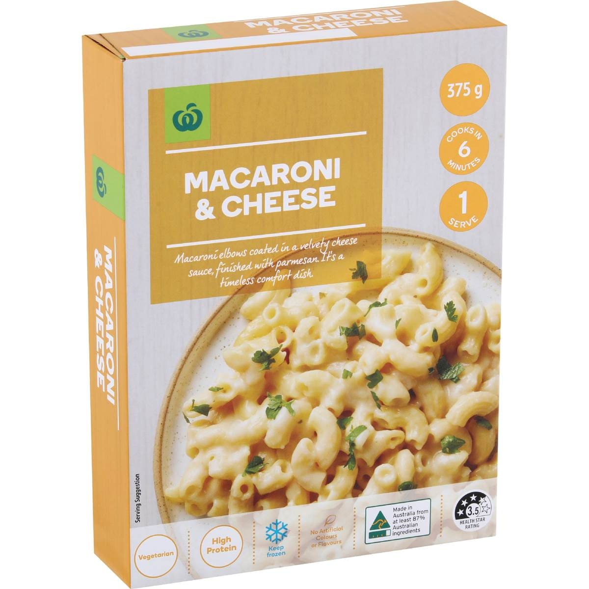 Woolworths Macaroni & Cheese 375g