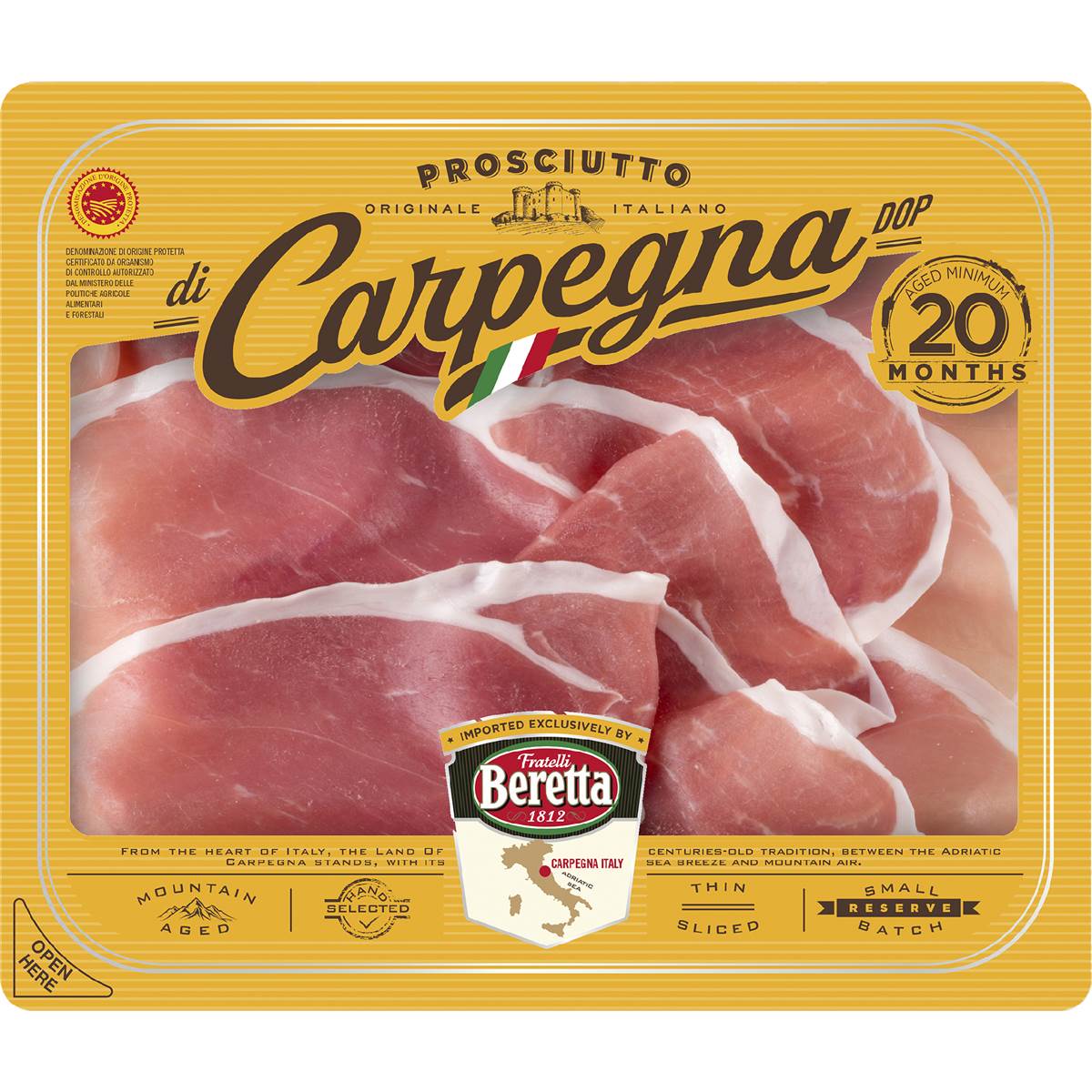 Beretta Di Carpegna Prosciutto 80g