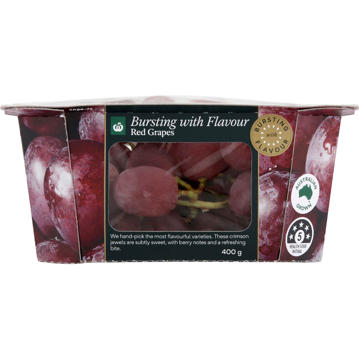Red Grapes 400g