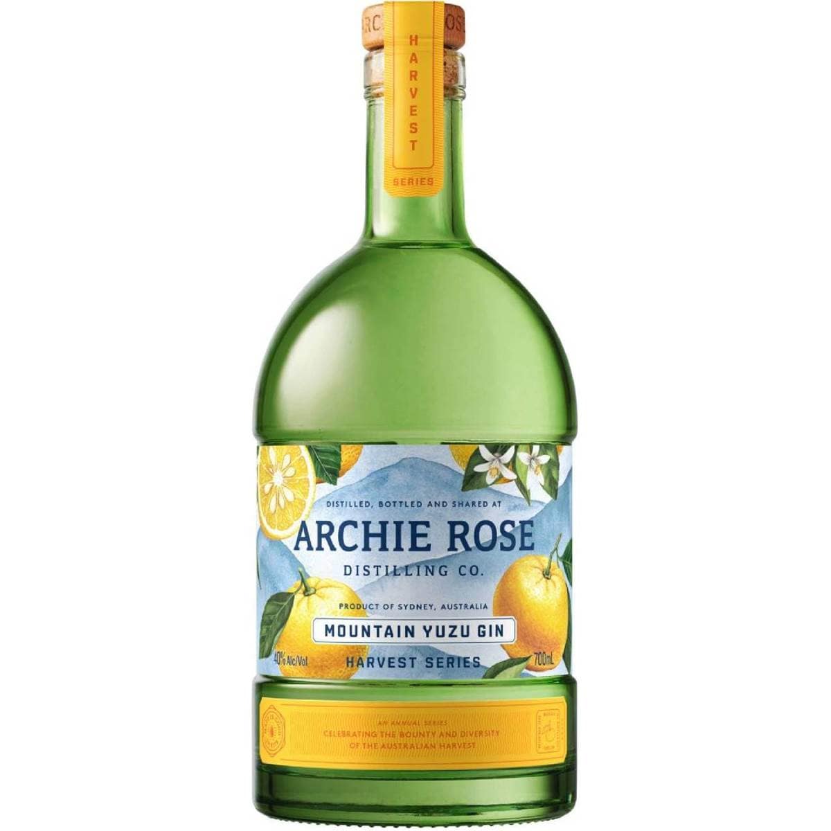 Archie Rose Distilling Co. Mountain Yuzu Gin Bottle 700mL
