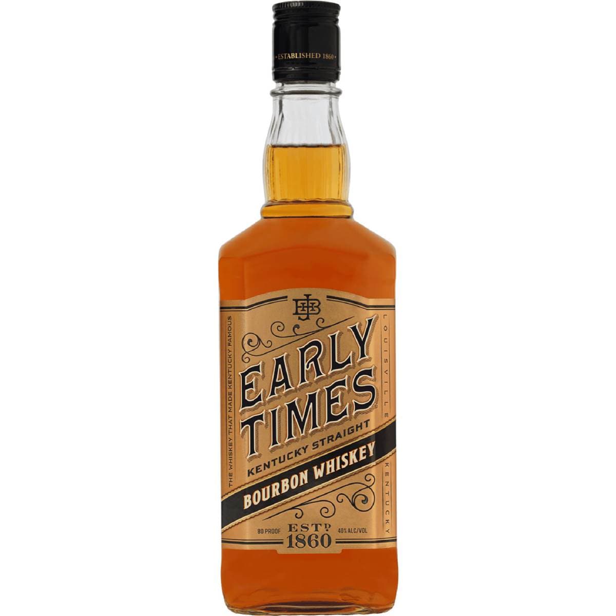 Early Times Gold Bourbon Whisky Bottle 700mL