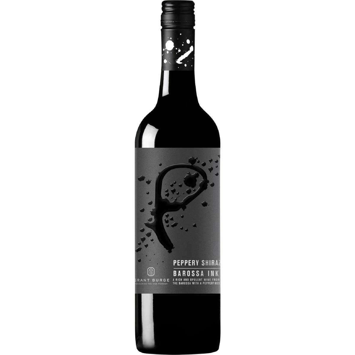 Grant Burge Barossa Ink Peppery Shiraz Bottle 750mL